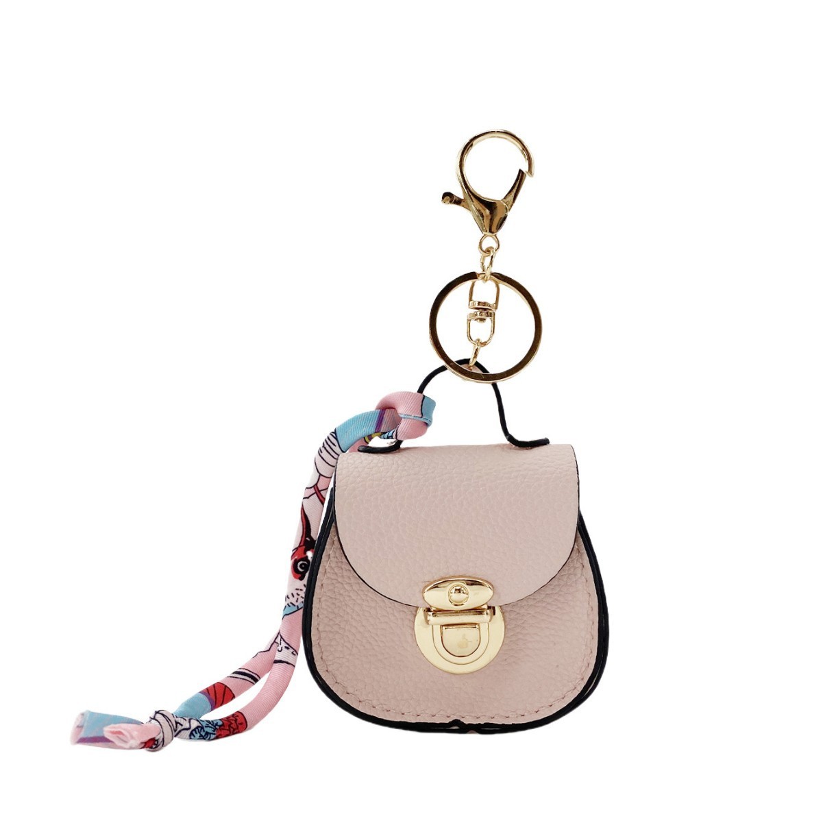 Internet celebrity new style popular all-match saddle small bag coin pendant zipper portable multifunctional bag keychain