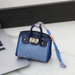 Diamond House Bag-Royal Blue