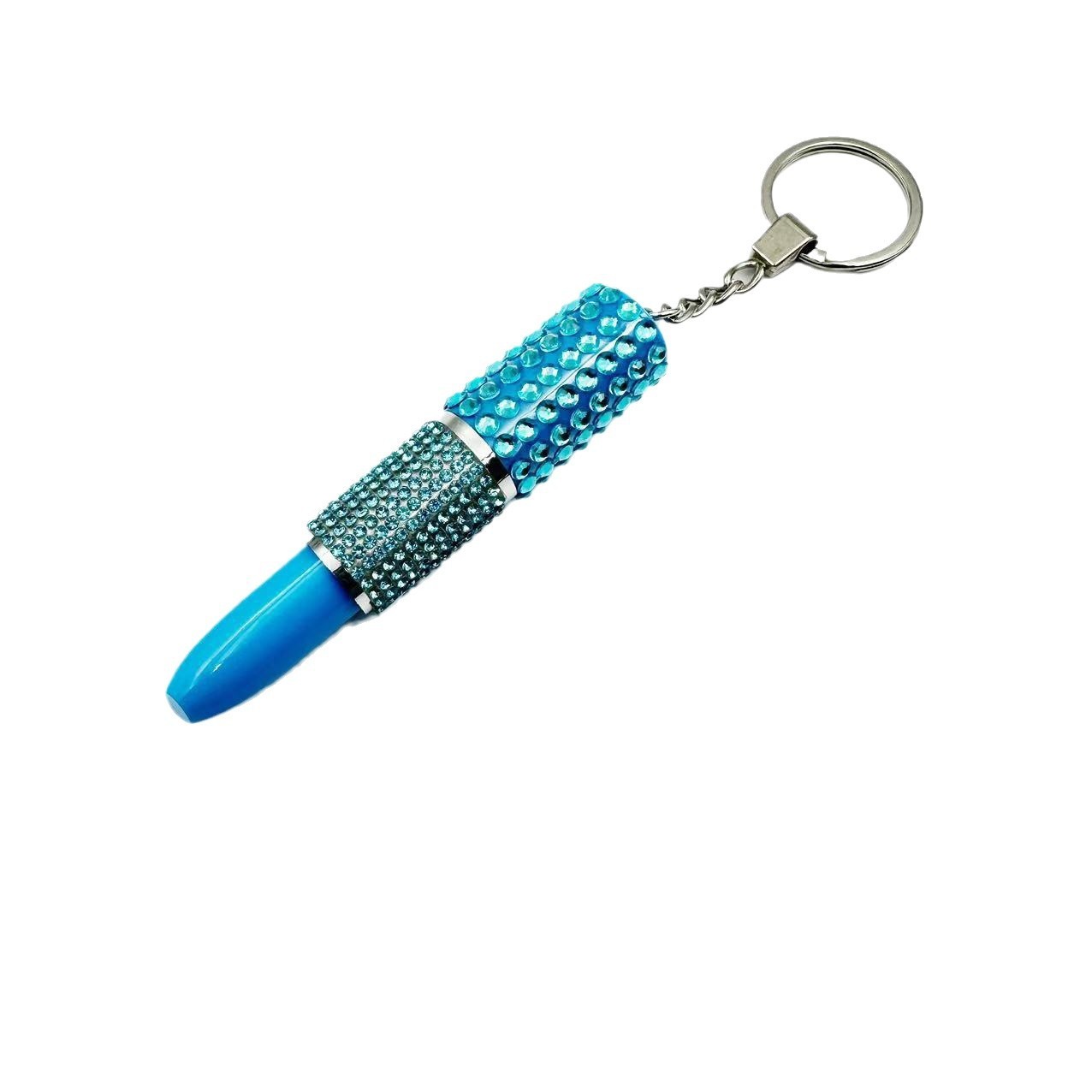 Personalized creative stationery ballpoint pens, cute rhinestone-studded lipsticks, keychains, popular bag charms, DIY jewelry