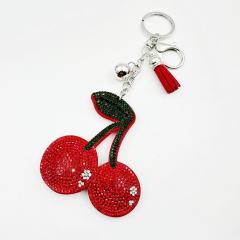 Bright red and dark green
