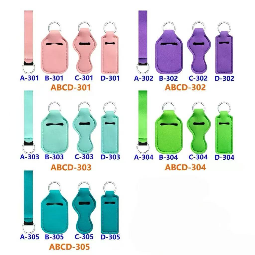 Wholesale solid color square lipstick/lipstick sleeve/keychain.