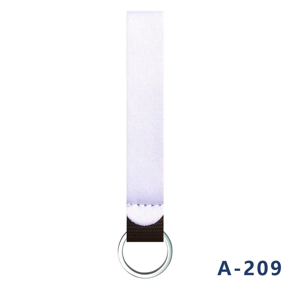 Wholesale monochrome wristbands and keychains.
