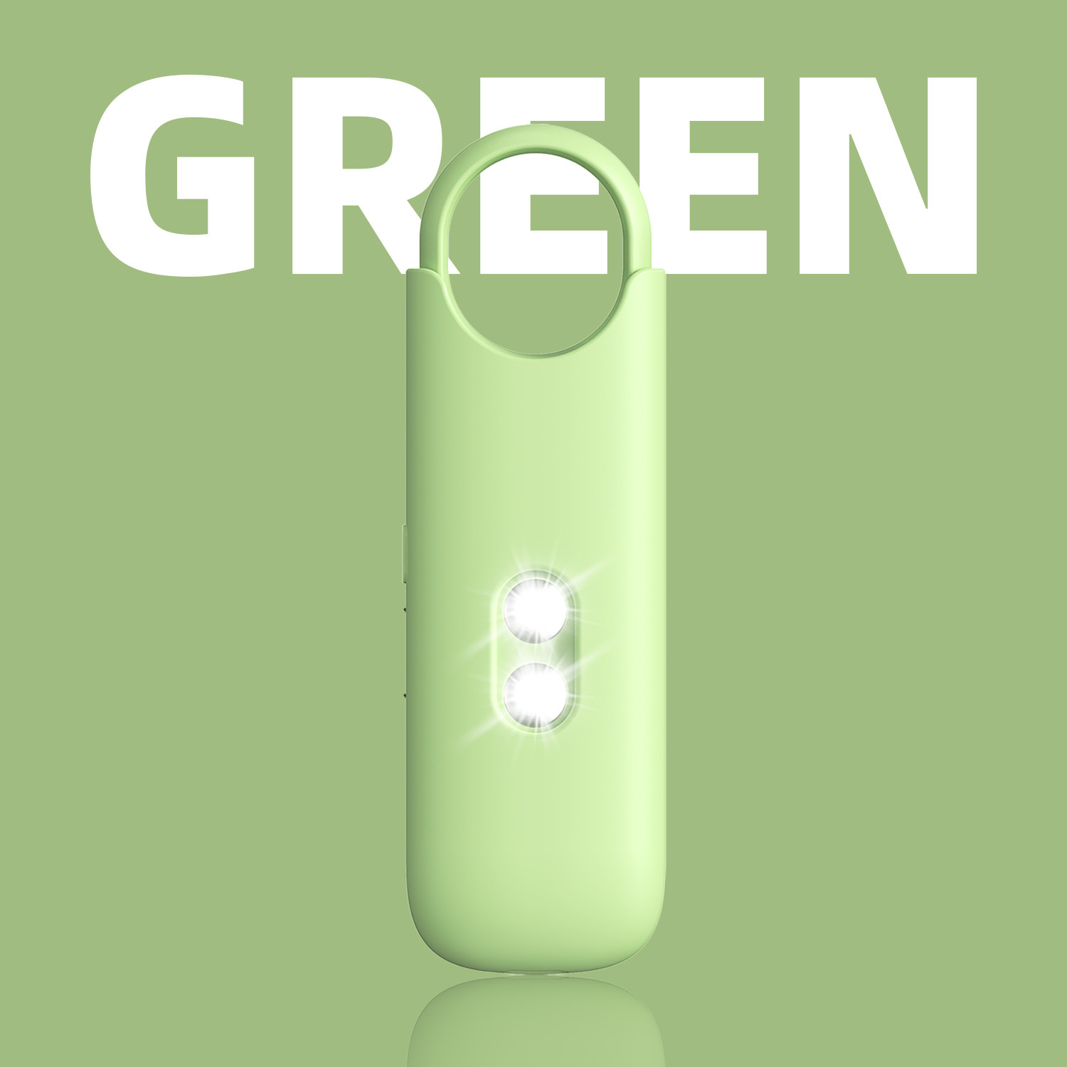 New cross-border rechargeable personal alarm with dual sirens and flashing lights, anti-wolf portable emergency call device, alarm caller.