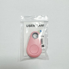 Water droplet light pink + PE bag + instruction manual