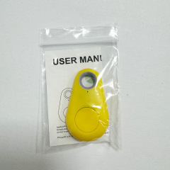 Yellow water droplet + PE bag + instruction manual