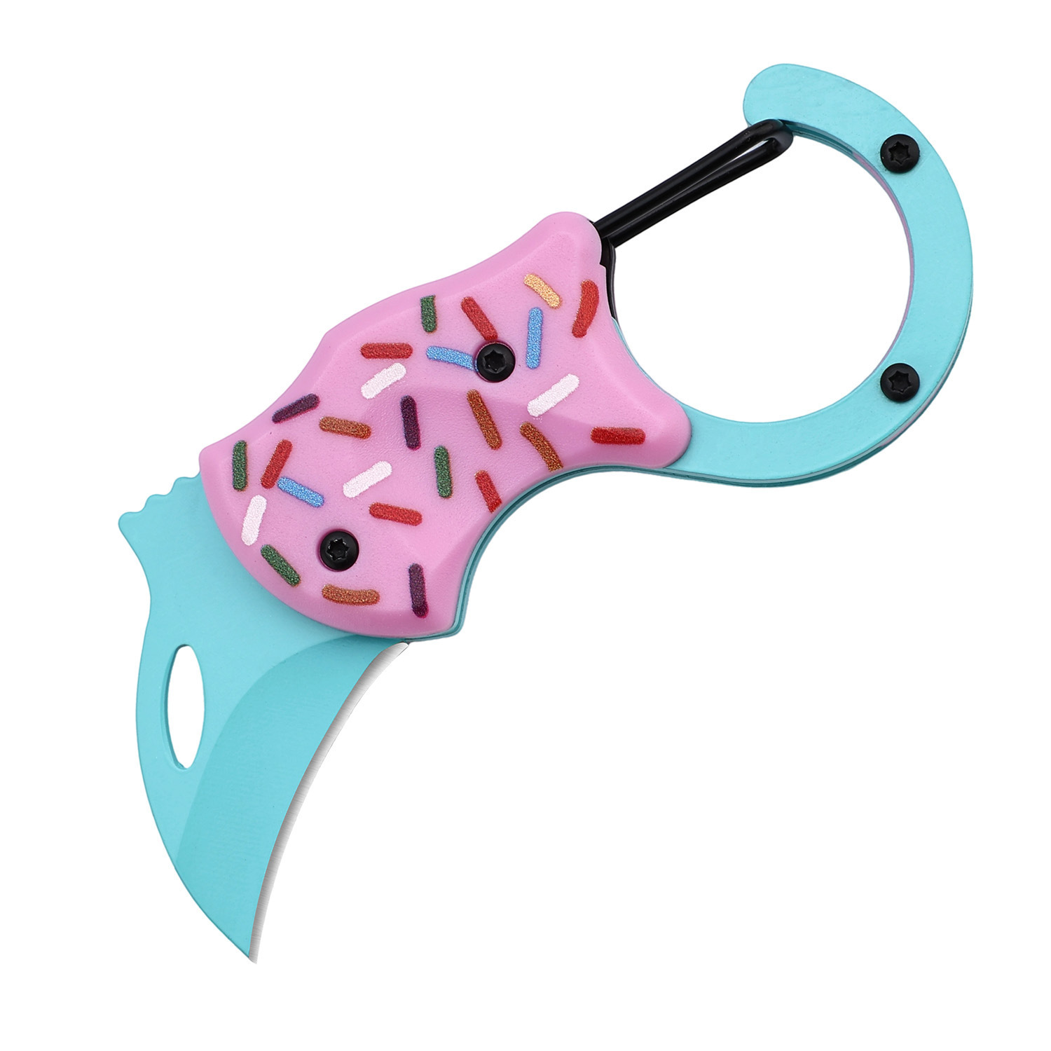 Cross-border popular mini folding knife, outdoor everyday carry multi-functional knife, small emergency knife, gift tool