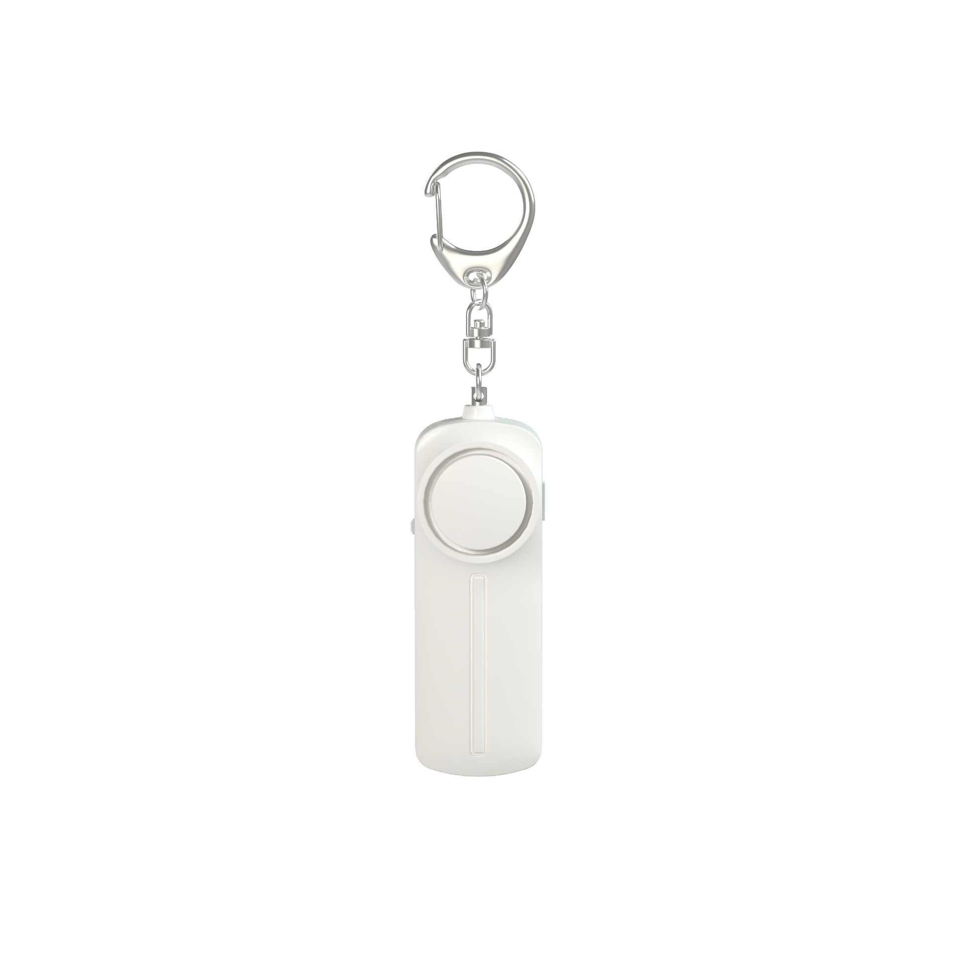 Cross-border personal alarm pull ring women's anti-wolf artifact LED light women and children self-defense keychain alarm