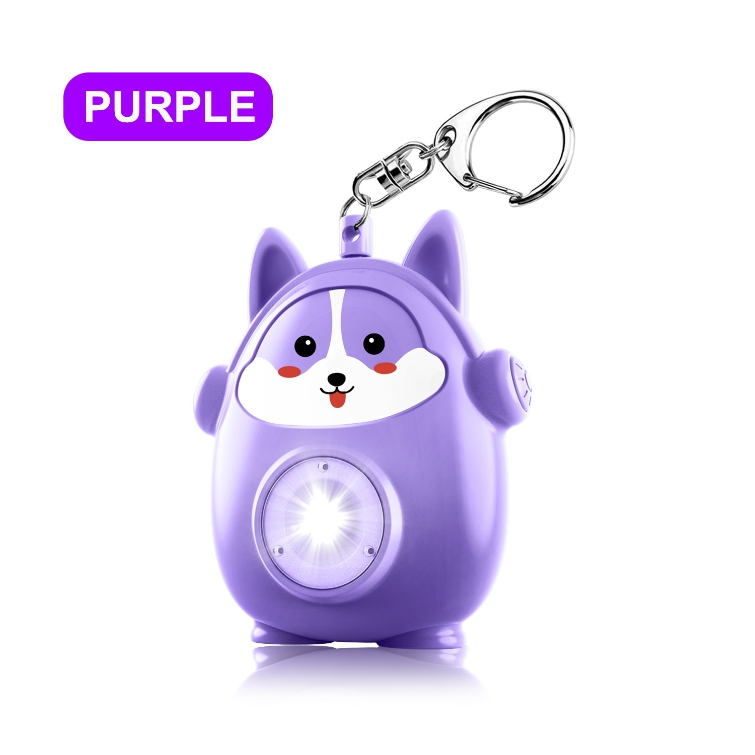 New cute personal alarm, a portable anti-wolf device for women and the elderly, for emergency self-defense.