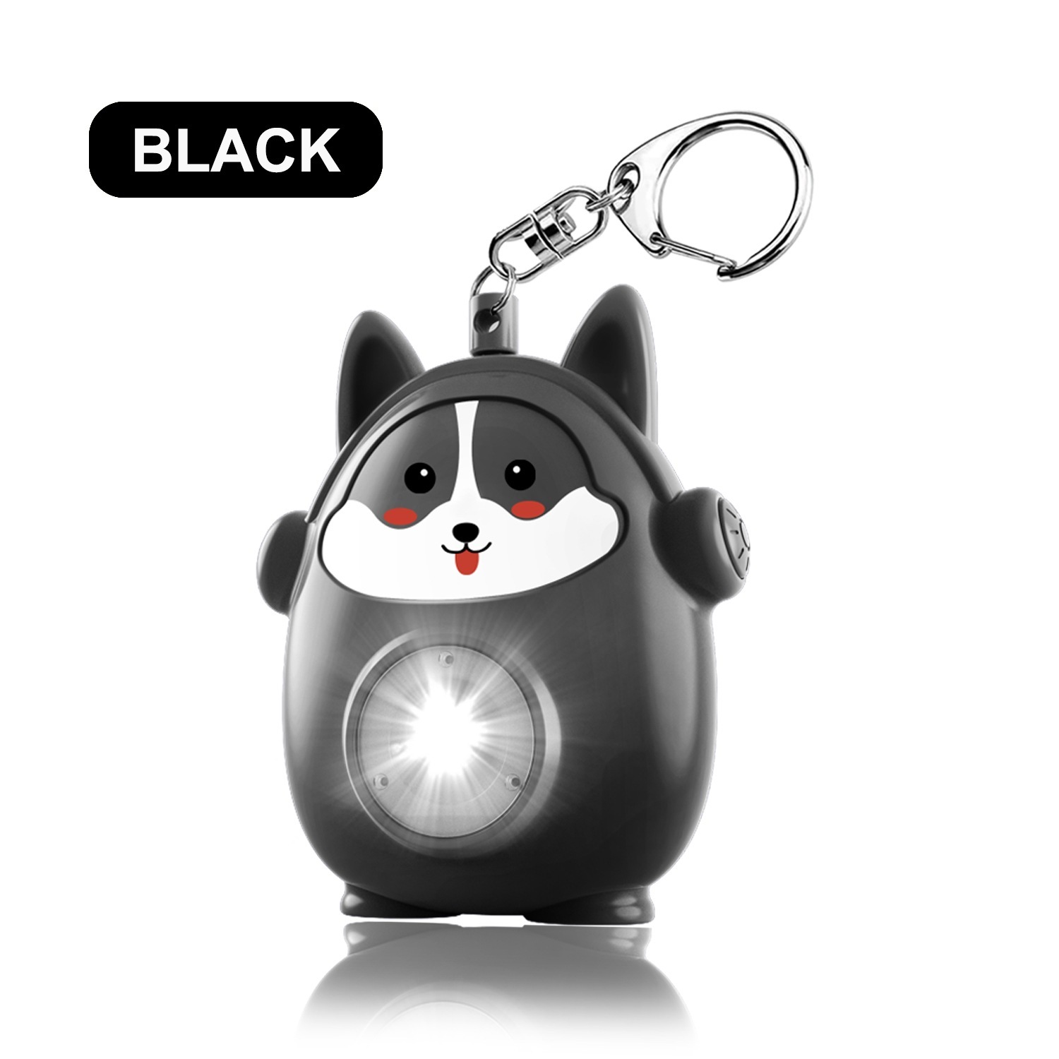 New cute personal alarm, a portable anti-wolf device for women and the elderly, for emergency self-defense.