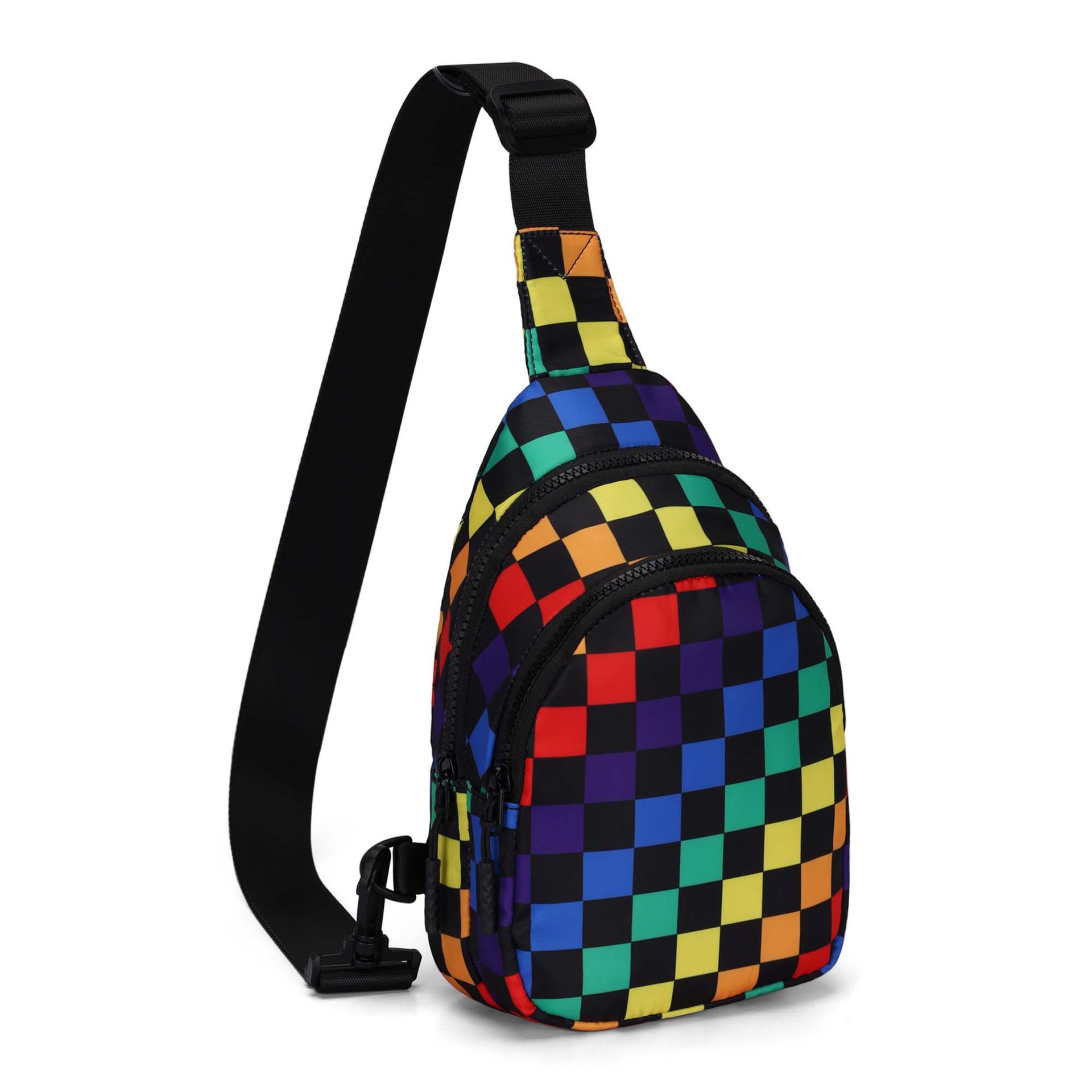 New Amazon cross-border casual versatile 2025 suspender bag crossbody bag travel hiking cycling chest bag