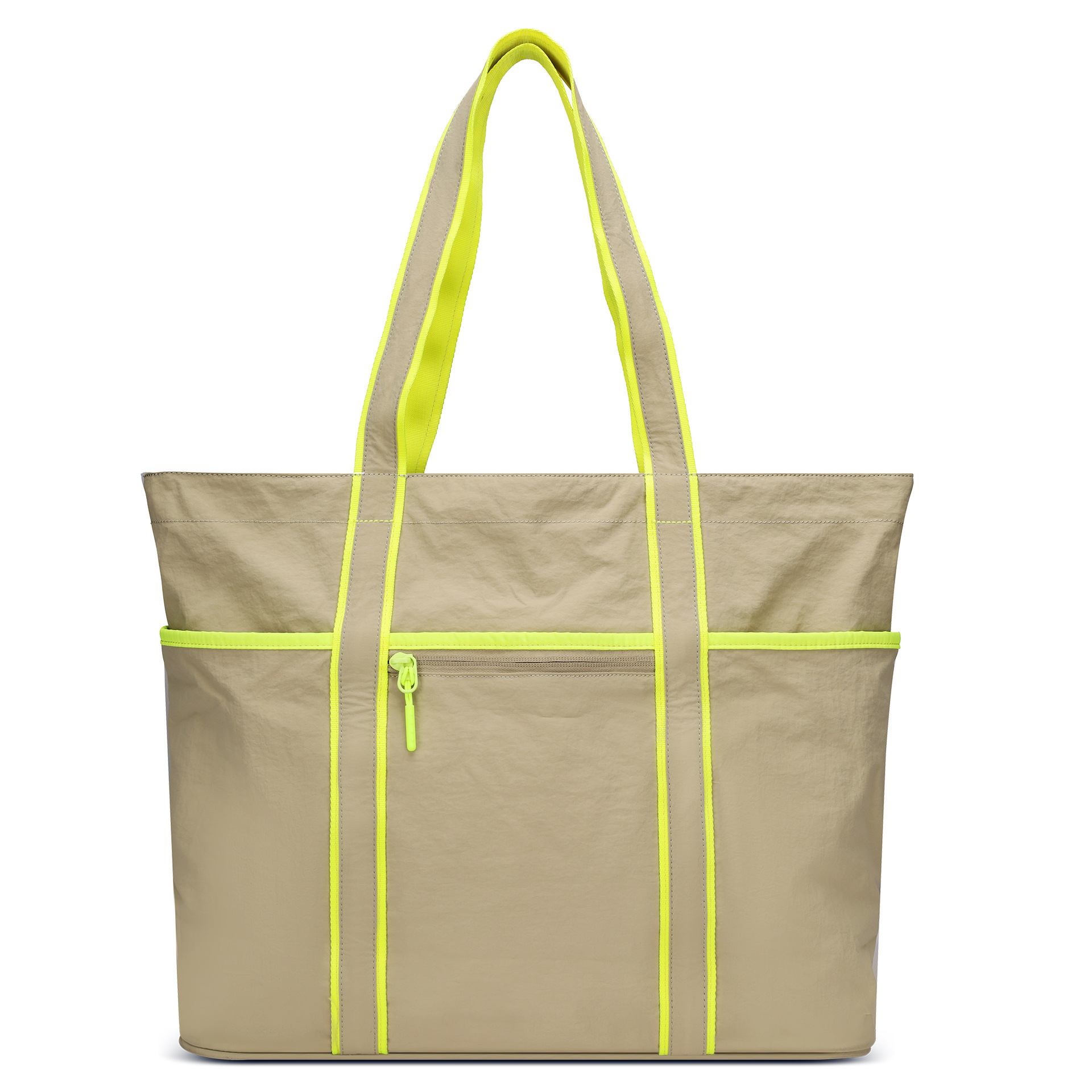 Amazon's new sports bag, Lulu's color-blocked storage bag, tote/shoulder bag, water-resistant casual bag, 18L.