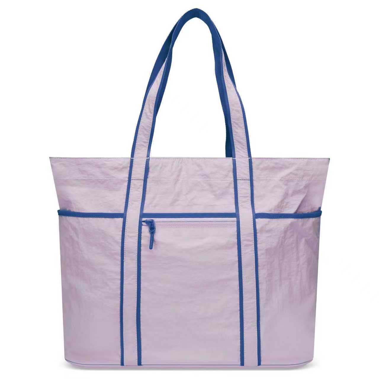 Amazon's new sports bag, Lulu's color-blocked storage bag, tote/shoulder bag, water-resistant casual bag, 18L.