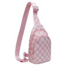 pink plaid