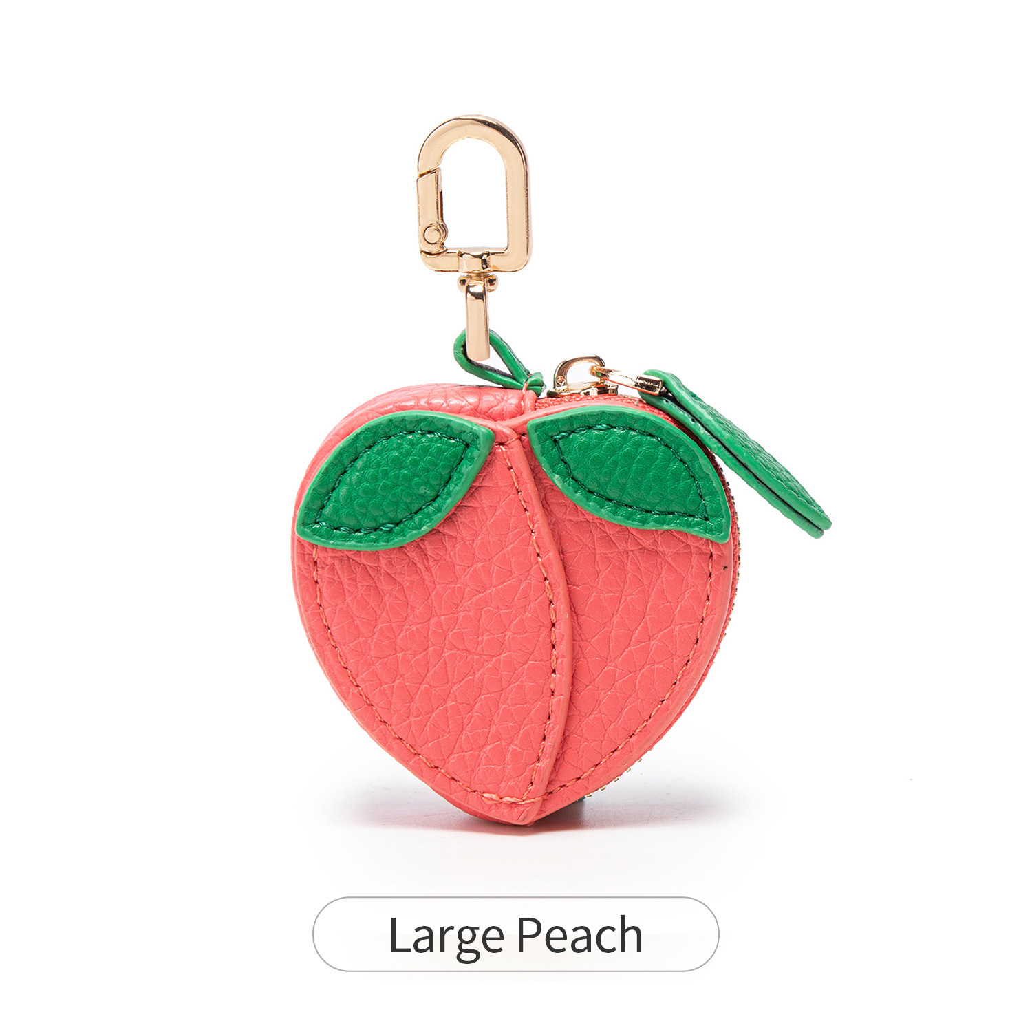 Cute fruit pendant, fresh and simple 3D keychain, mini bag charm, perfect gift for best friend.