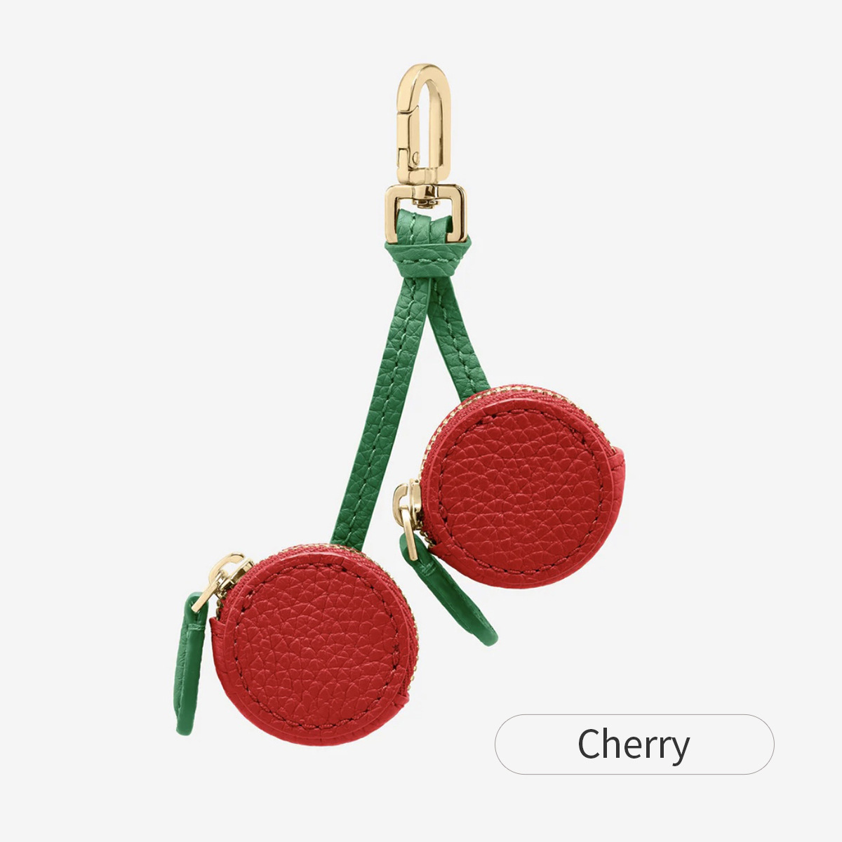 Cute fruit pendant, fresh and simple 3D keychain, mini bag charm, perfect gift for best friend.