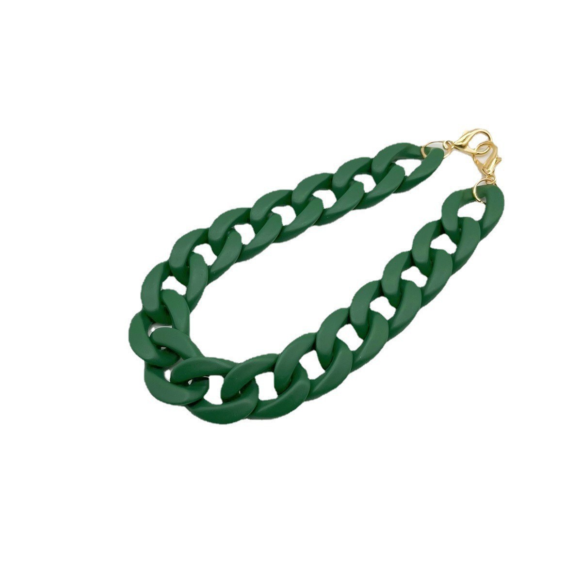 Matte 46-color acrylic phone strap, lanyard, bag strap, plastic bag chain, necklace, bracelet, shoulder strap, acrylic chain