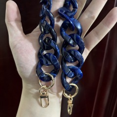 Dark blue and white