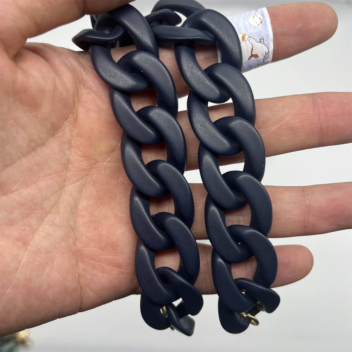 Matte 46-color acrylic phone strap, lanyard, bag strap, plastic bag chain, necklace, bracelet, shoulder strap, acrylic chain