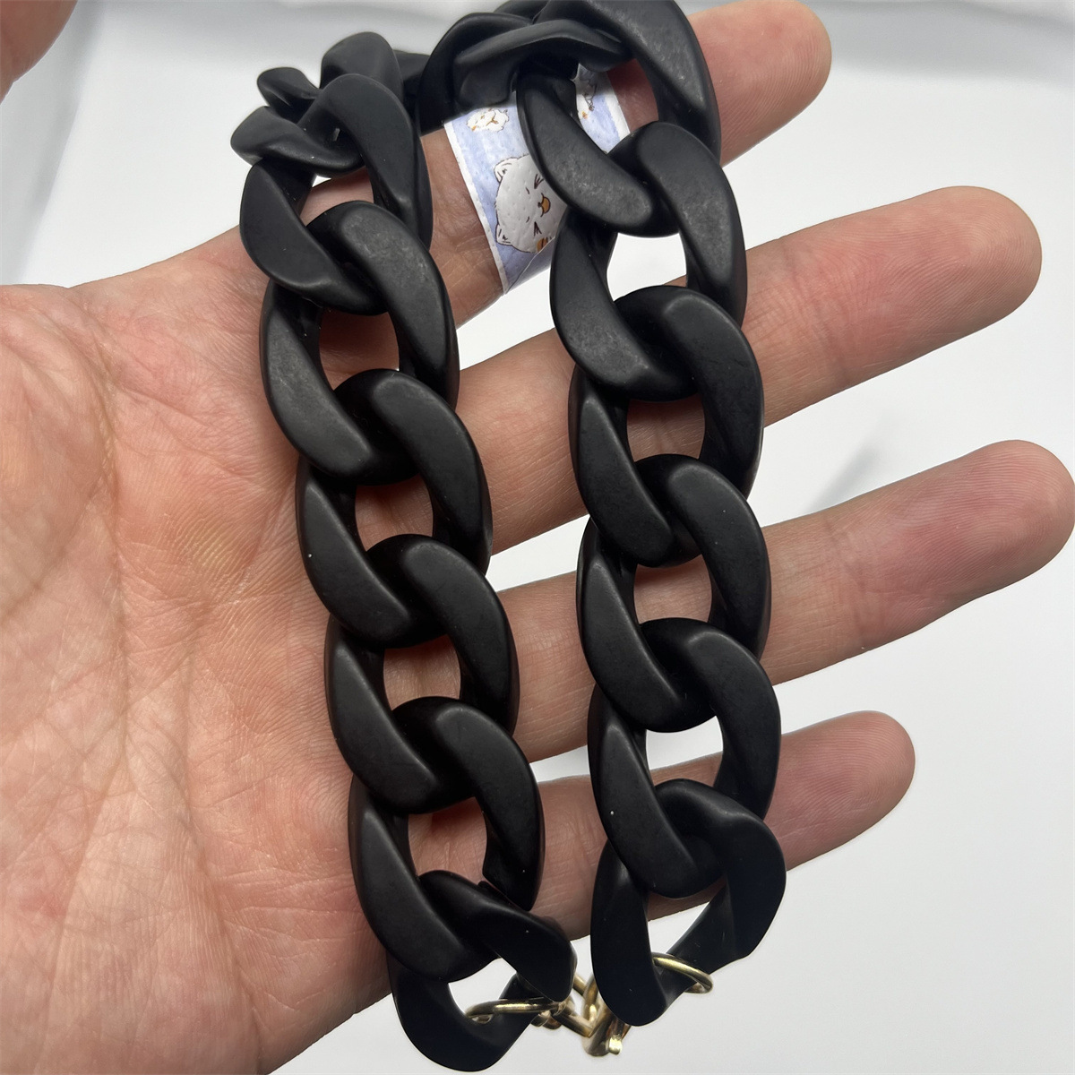Matte 46-color acrylic phone strap, lanyard, bag strap, plastic bag chain, necklace, bracelet, shoulder strap, acrylic chain