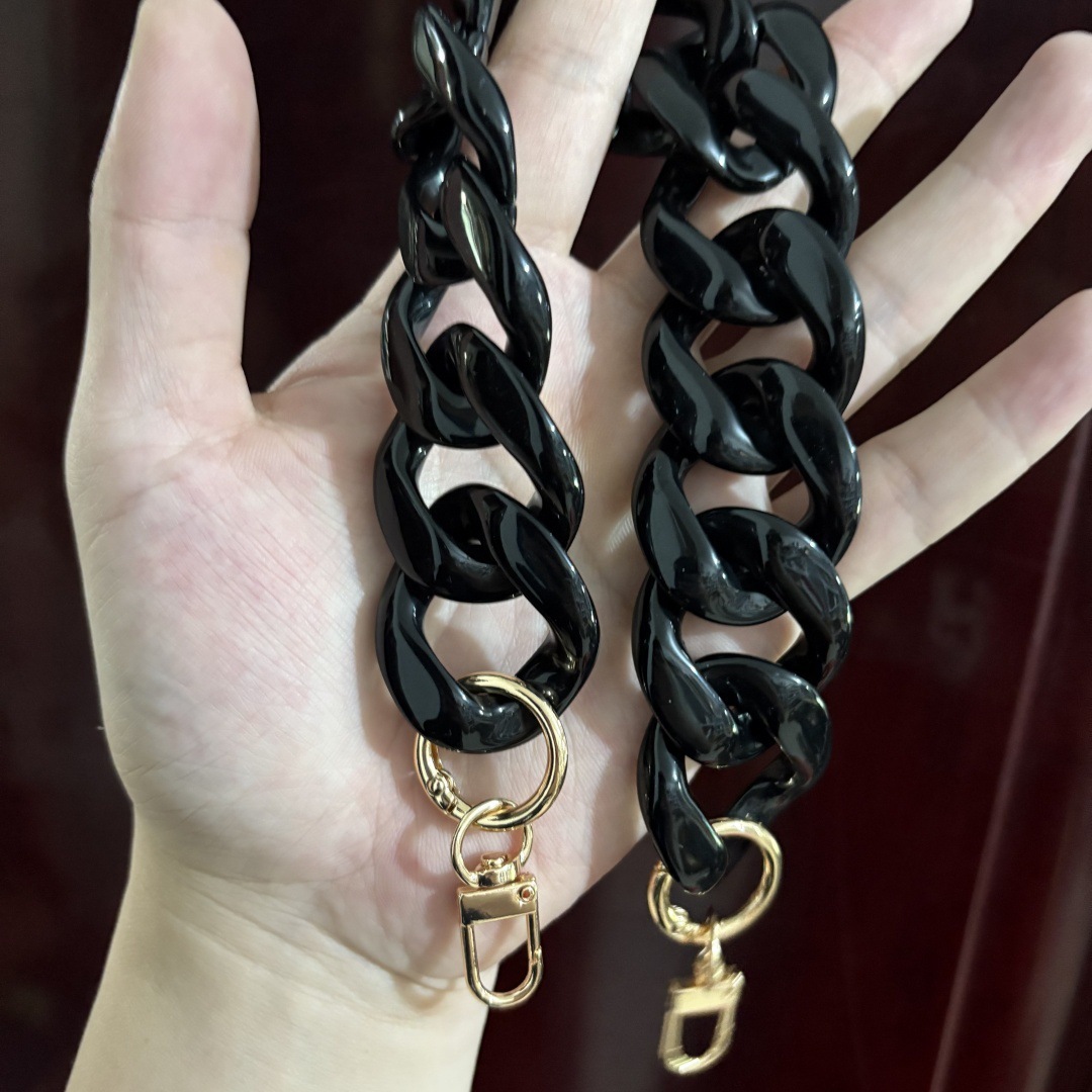 Cross-border style, 41 colors, chunky chain acrylic bag strap, phone chain, bag chain, chunky chain, shoulder strap, hanging chain.