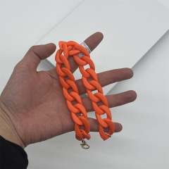 Matte fluorescent orange