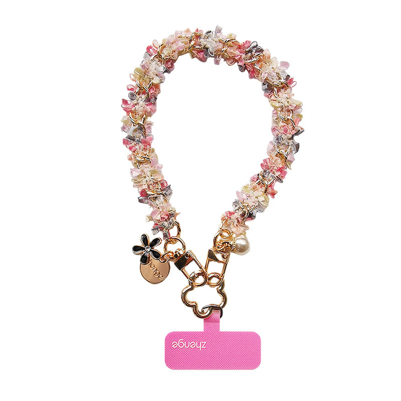 High-value, delicate, lace-trimmed twisted chain wristband for women, trendy and stylish for outdoor travel.