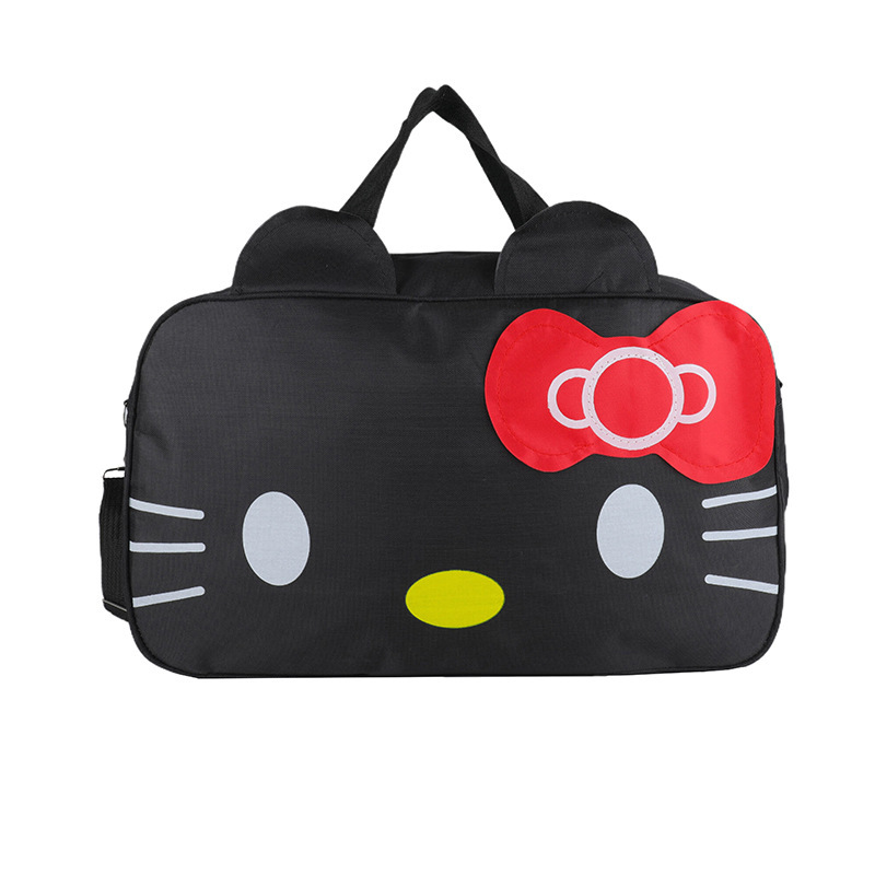 New cross-border style large capacity cartoon student handbag for short trips, crossbody bag for girls