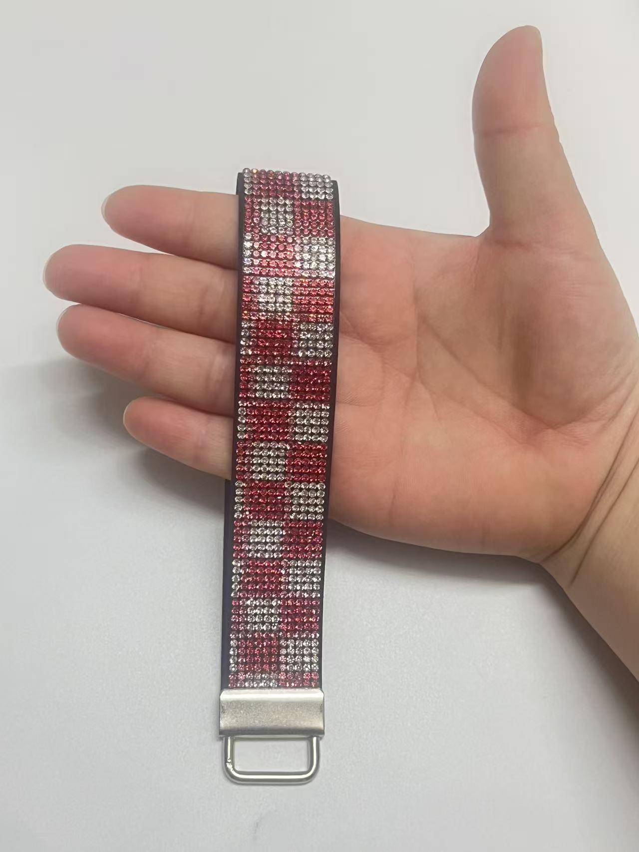 Wholesale bling wristband keychain