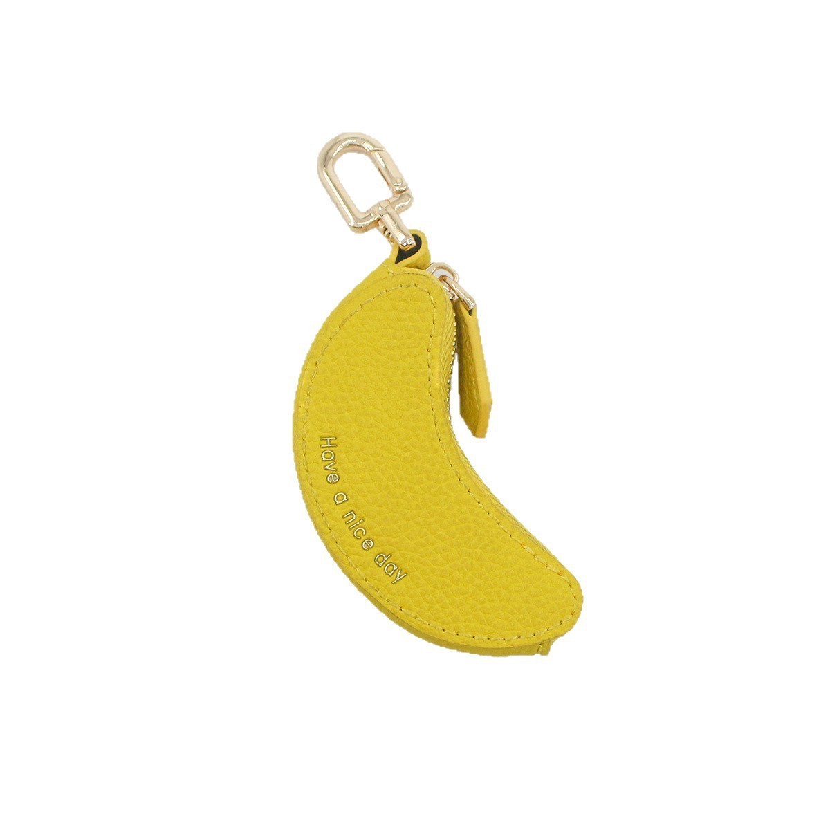 Cute Fruit Mini Coin Purse Keychain, Strawberry Pattern Small Wallet Bag Pendant Gift