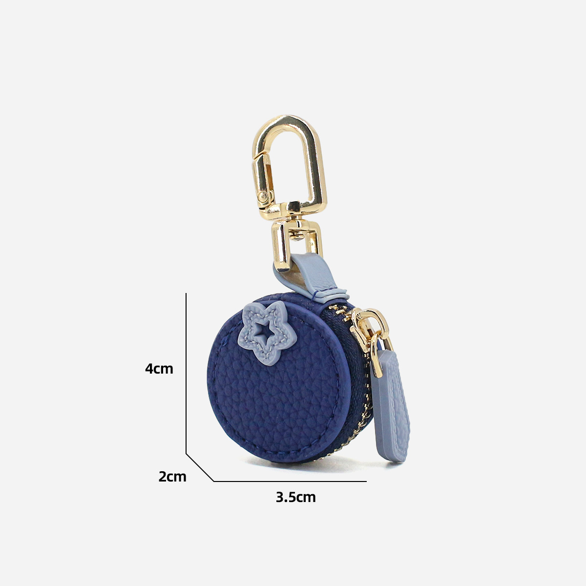 Cute Fruit Mini Coin Purse Keychain, Strawberry Pattern Small Wallet Bag Pendant Gift