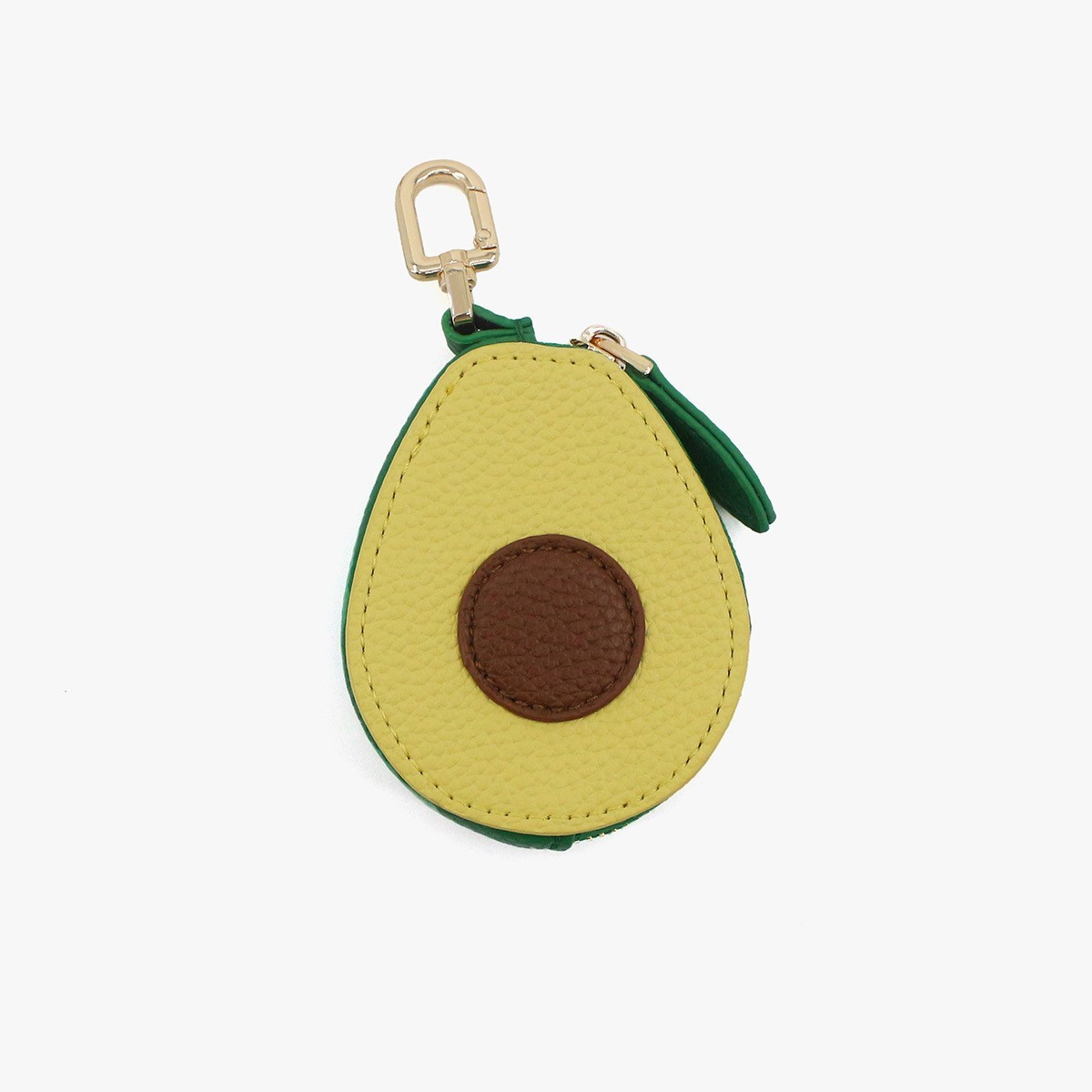 Cute Fruit Mini Coin Purse Keychain, Strawberry Pattern Small Wallet Bag Pendant Gift