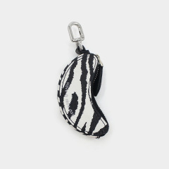 Black-and-white striped banana