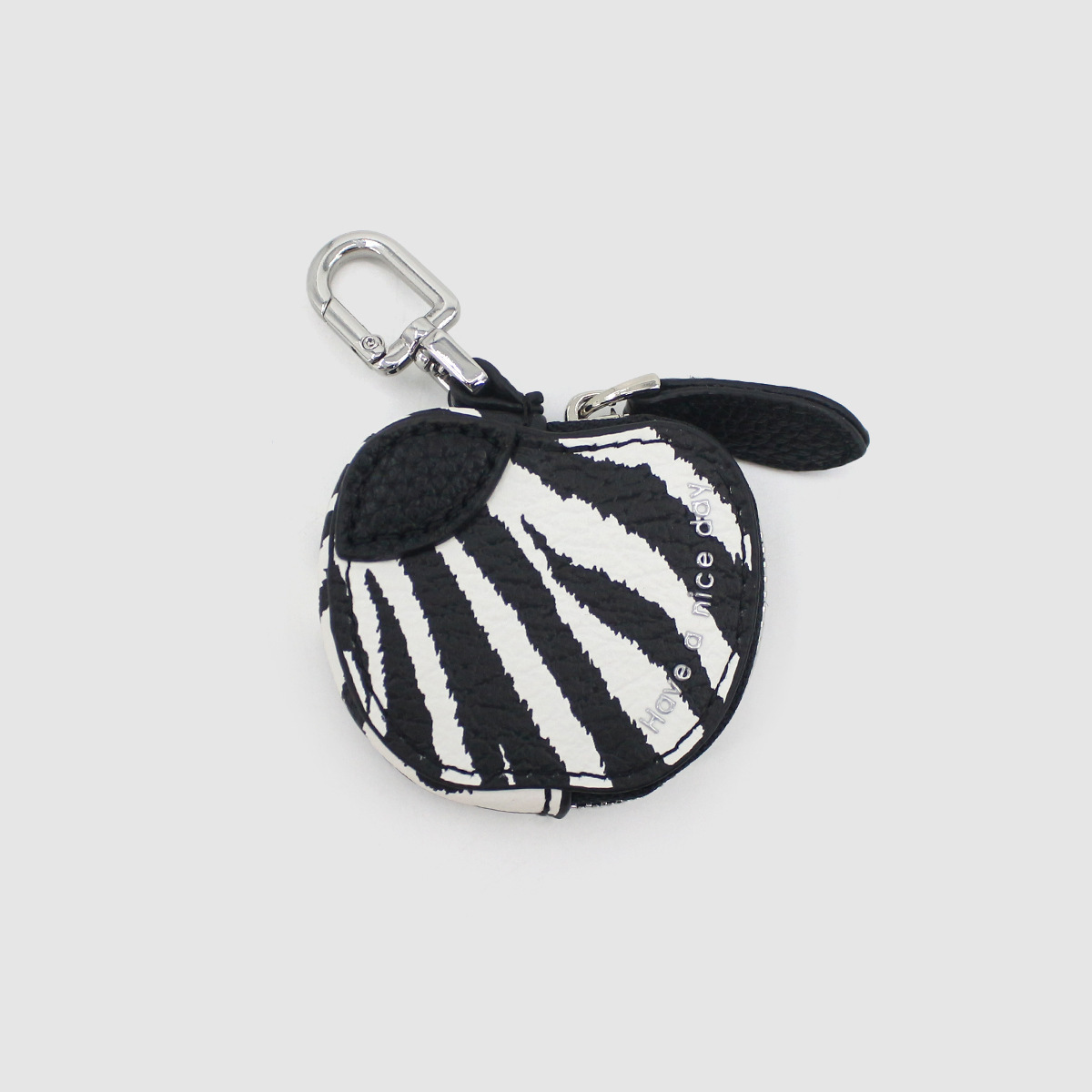 Cute Fruit Mini Coin Purse Keychain, Strawberry Pattern Small Wallet Bag Pendant Gift
