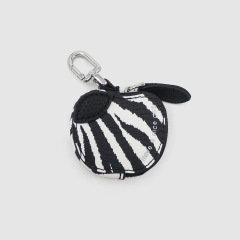 Black-and-white striped apple