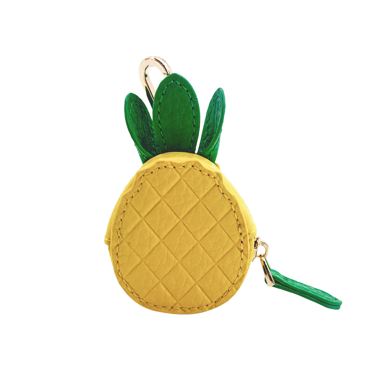 Cute Fruit Mini Coin Purse Keychain, Strawberry Pattern Small Wallet Bag Pendant Gift
