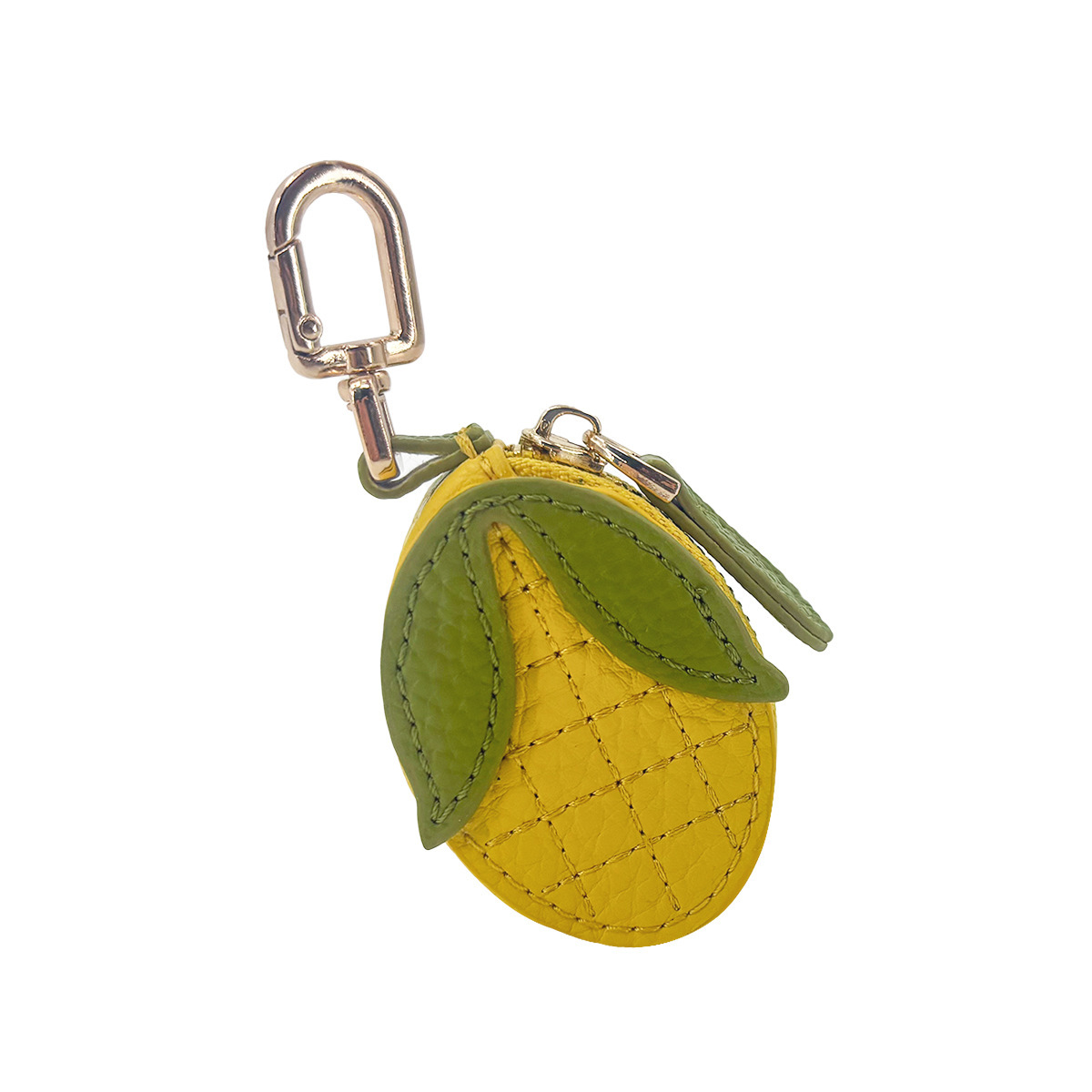 Cute Fruit Mini Coin Purse Keychain, Strawberry Pattern Small Wallet Bag Pendant Gift