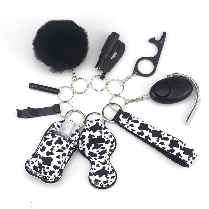 Wholesale 10-Piece Self-Defense Keychain Set