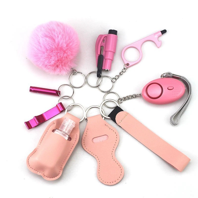Wholesale 10-Piece Self-Defense Keychain Set