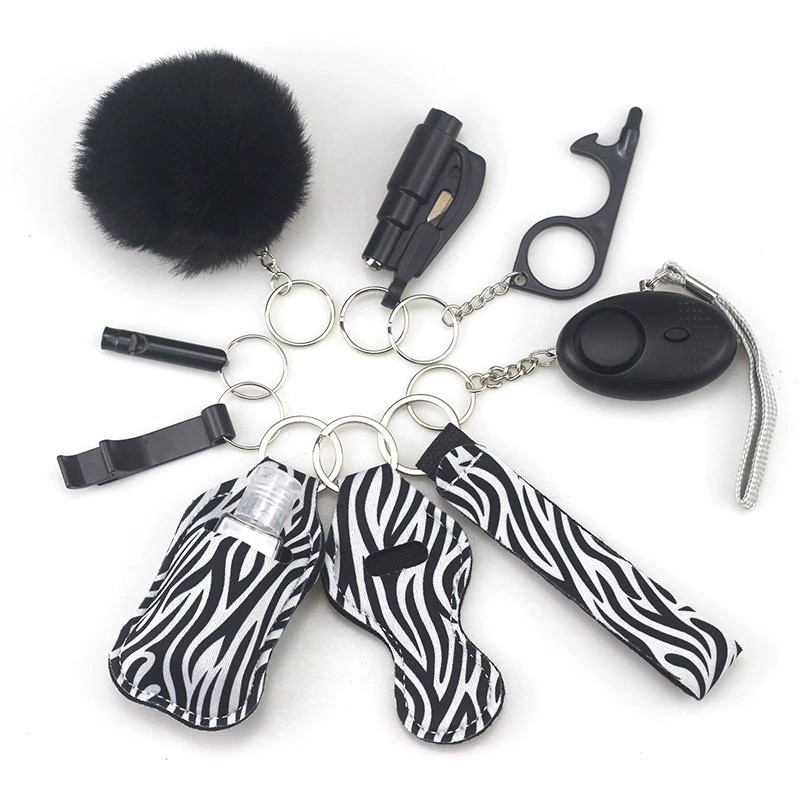 Wholesale 10-Piece Self-Defense Keychain Set