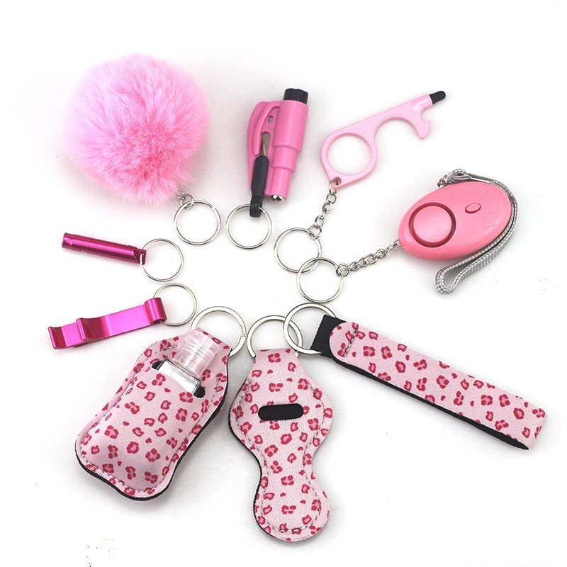 Wholesale 10-Piece Self-Defense Keychain Set