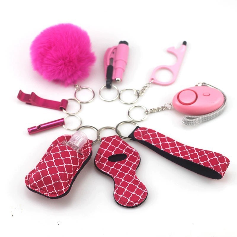 Wholesale 10-Piece Self-Defense Keychain Set