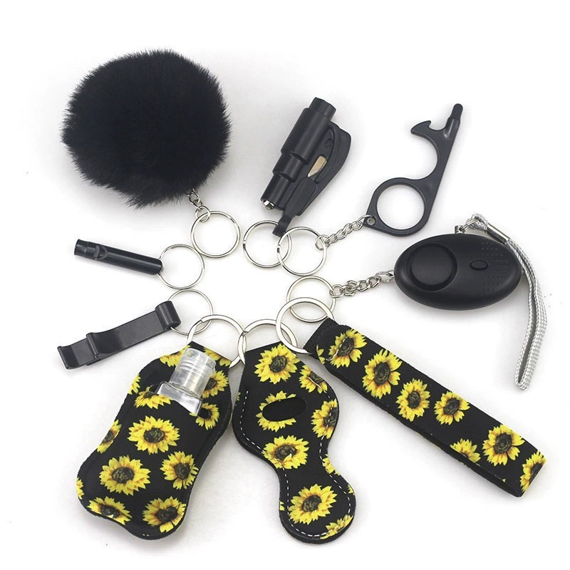 Wholesale 10-Piece Self-Defense Keychain Set
