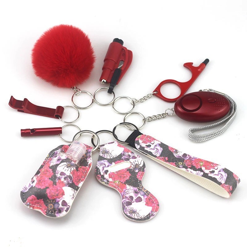 Wholesale 10-Piece Self-Defense Keychain Set