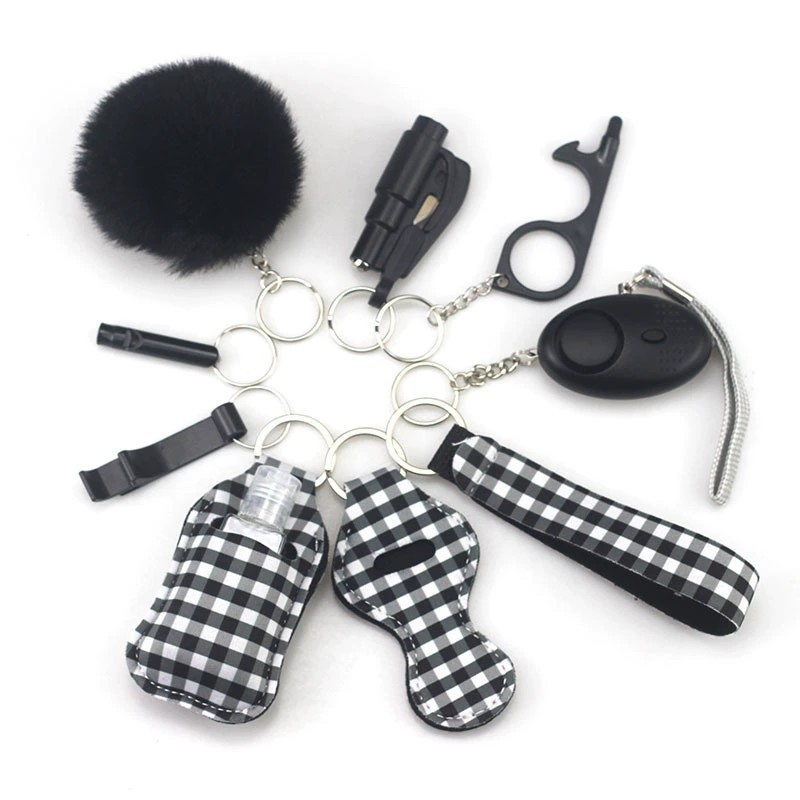 Wholesale 10-Piece Self-Defense Keychain Set