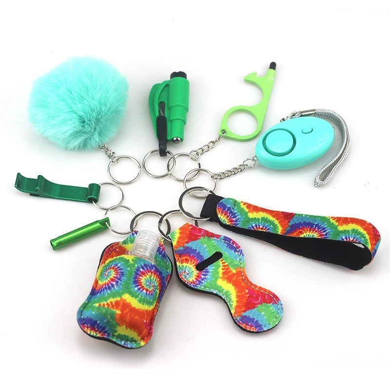 Wholesale 10-Piece Self-Defense Keychain Set