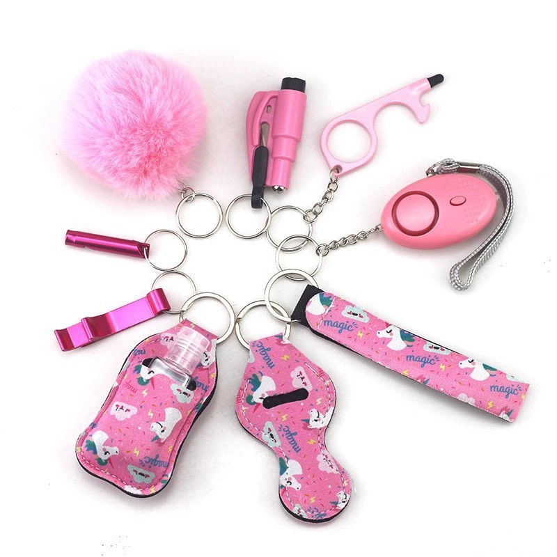 Wholesale 10-Piece Self-Defense Keychain Set