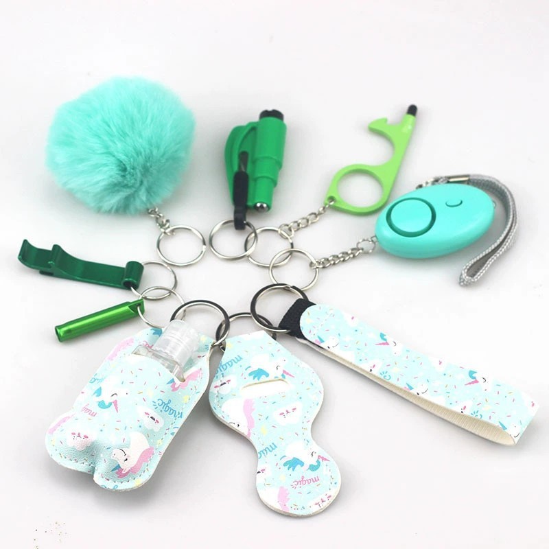 Wholesale 10-Piece Self-Defense Keychain Set