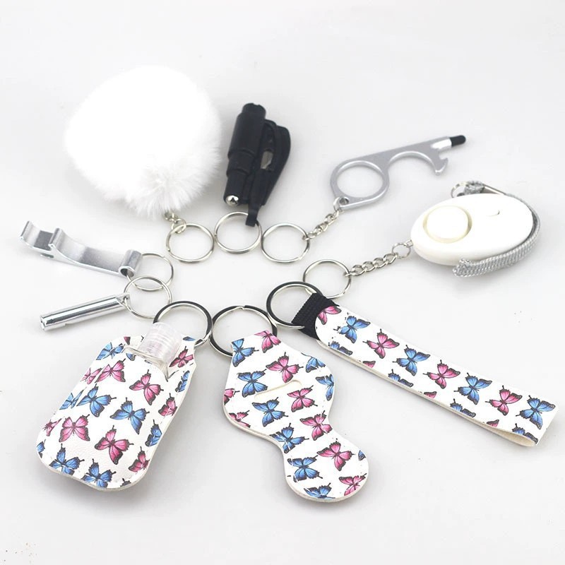Wholesale 10-Piece Self-Defense Keychain Set
