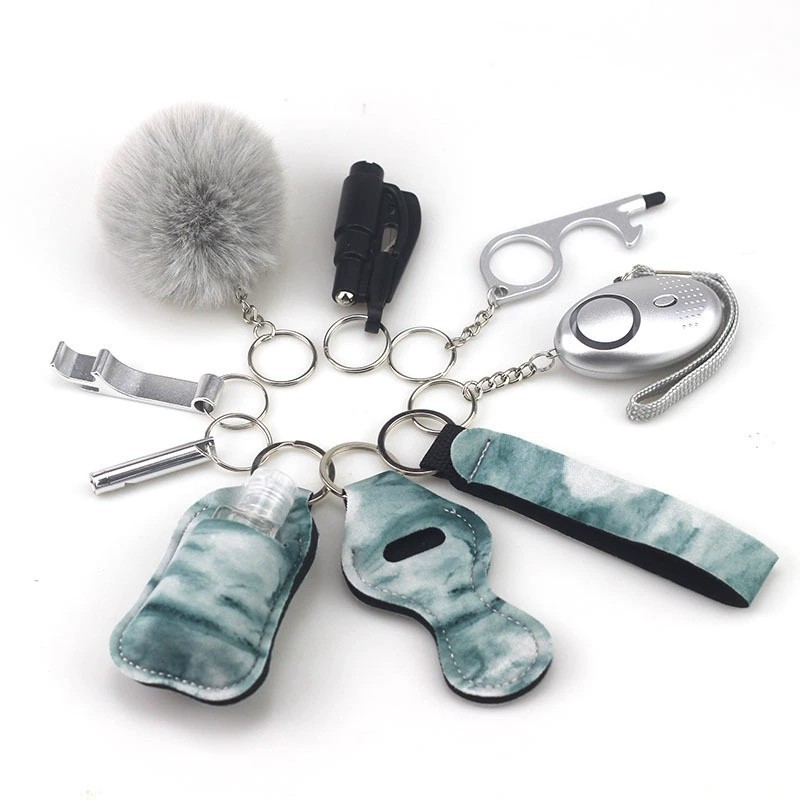 Wholesale 10-Piece Self-Defense Keychain Set