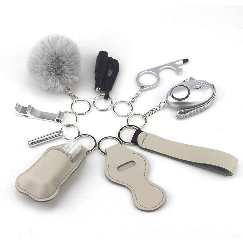 Wholesale 10-Piece Self-Defense Keychain Set